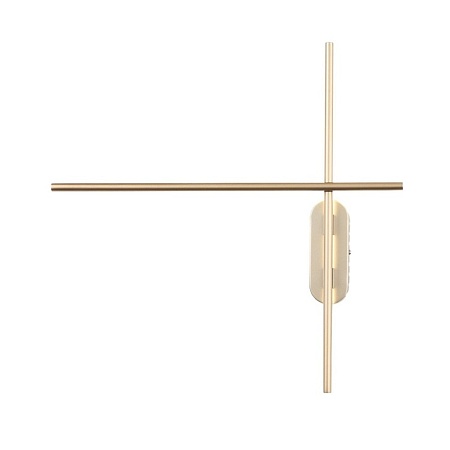 Светильник настенный ST-Luce Матовое золото/Белый LED 2*10W 4000K SL394.201.02 - фото