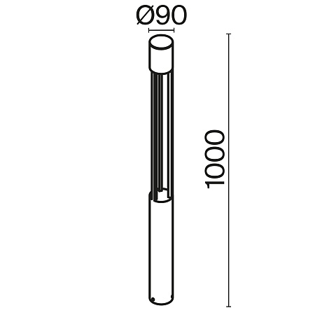 Ландшафтный светильник Outdoor O427FL-L12GF3K - фото