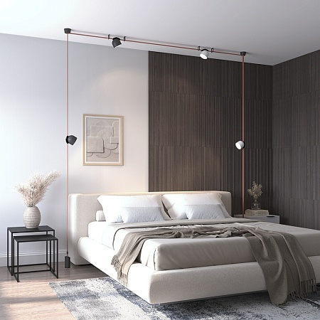 Светильник на шине Denkirs BELTY SPOT DK5543-WH+BK - фото