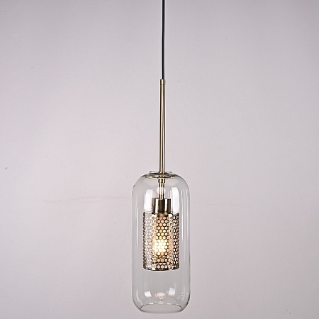 Подвесной Светильник Catch F Cylinder Brass D12 Imperiumloft 186715-26 - фото