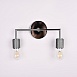 Бра Rh Utilitaire Double Sconce Silver Imperiumloft 123265-22 - фото