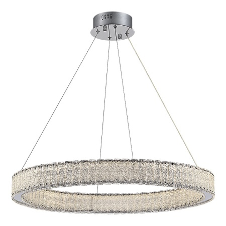 Люстра подвесная ST-Luce Хром/Хром LED 1*40W 3000K SL6008.123.01 - фото