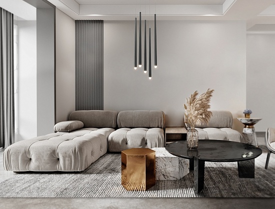Подвесной светильник Maytoni Cascade MOD132PL-L28BK2 - фото