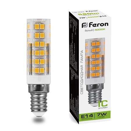 Лампа светодиодная Feron LB-433 E14 7W 175-265V 4000K - фото