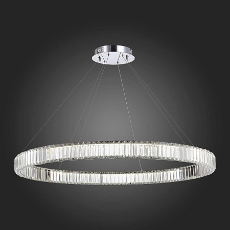 Люстра подвесная ST-Luce Хром/Прозрачный LED 1*52W 4000K SL1622.183.01 - фото
