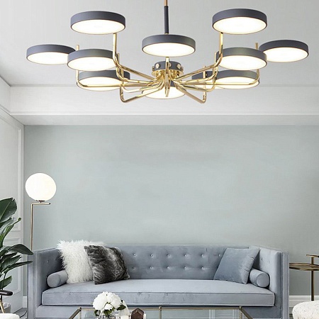 Подвесная Люстра Tavis D78 Gray Imperiumloft 229001-26 - фото