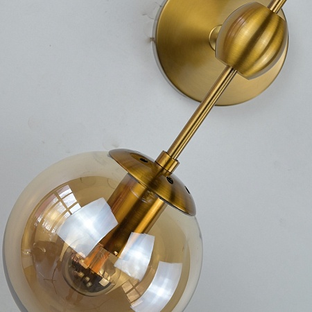 Бра Modo Sconce 2 Globes Gold Imperiumloft 84999-22 - фото