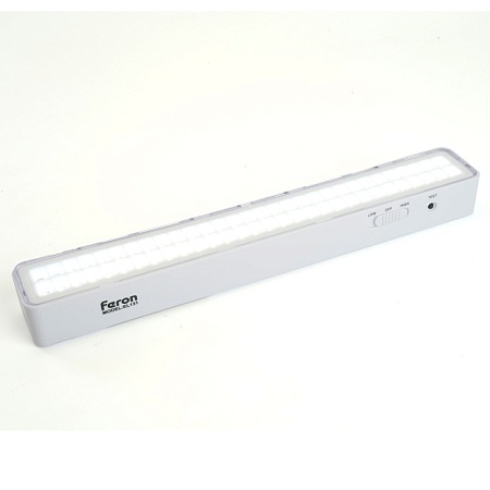 Светильник аккумуляторный Feron.One, 60LED DC, белый, EL131 - фото