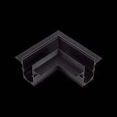 Угол-соединитель для встраиваемого магнитного шинопровода под ГКЛ 12мм ST-Luce Черный ST007.429.12