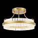 Светильник потолочный ST-Luce Матовое золото/Прозрачный LED 1*34W 3000K SL383.202.01 - фото