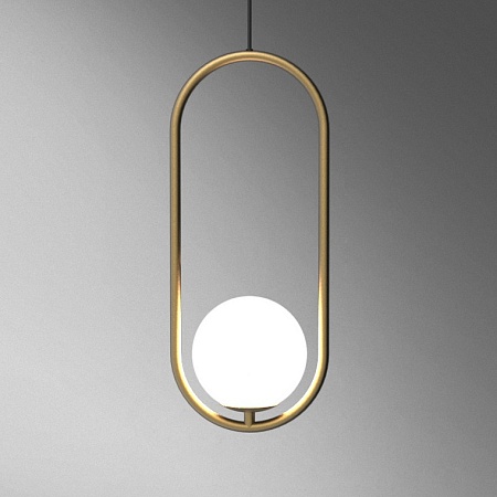 Подвесной Светильник Matthew Mccormick Hoop 50 Silver Mila Pendant Imperiumloft 179967-22 - фото