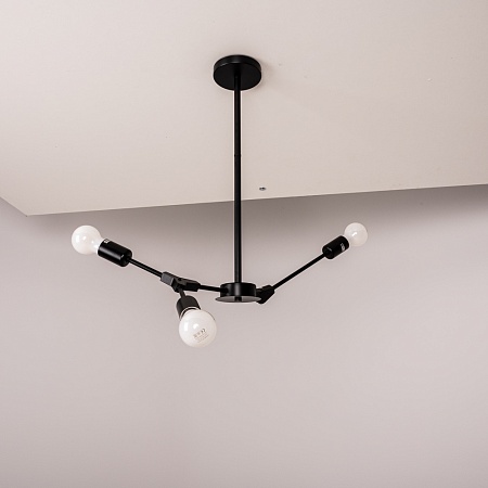 Люстра На Штанге Late D55 Black Imperiumloft 193586-26 - фото