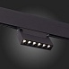 Магнитный трековый светильник Черный LED 1*6W 3000K 532Lm Ra>80 36° IP20 L120xW22xH108 ST364.436.06 - фото