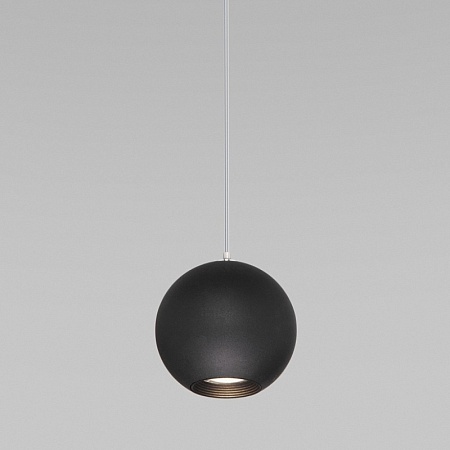 Подвесной светодиодный светильник 50215/1 LED черный - фото