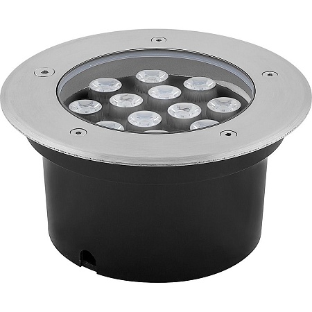 Светодиодный светильник тротуарный (грунтовый) Feron SP4114 12W 2700K 230V IP67 - фото
