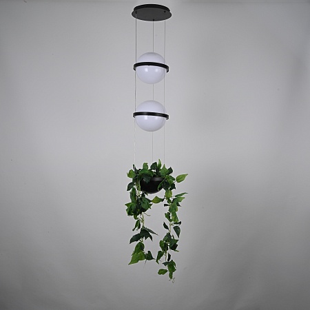 Подвесной Светильник Palma Wall Lamp 2 Шара + 1 Вазон Imperiumloft 168491-22 - фото