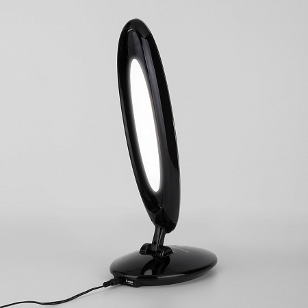 Настольный светодиодный светильник Saturn черный Saturn черный (TL80930) Elektrostandard - фото