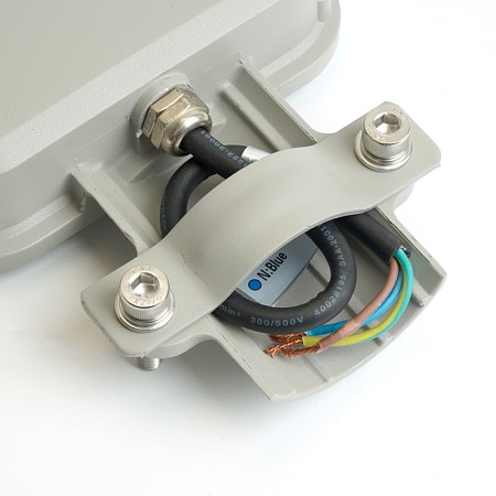 Светодиодный уличный консольный светильник Feron SP3040 30W 5000K 230V, серый - фото