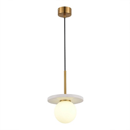 Светильник подвесной ST-Luce Латунь/Латунь, Белый G9 LED 1*5W 4000K SL1191.353.01 - фото
