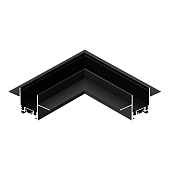 Угол-соединитель потолок-потолок для встраиваемого шинопровода ST-Luce Черный ST069.409.10