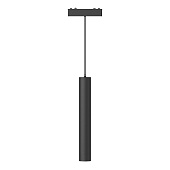 Магнитный трековый светильник Черный LED 1*7W 3000K 430Lm Ra&gt;90 36° IP20 D30xH300 48V ST680.433.07