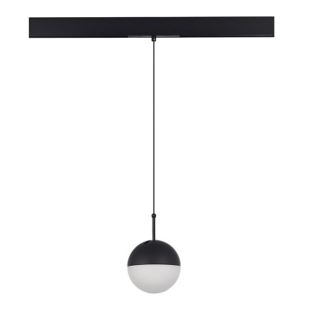 Магнитный трековый светильник Черный LED 1*7W 4000K Lm Ra90 120° IP20 D100xH- 48V ST681.446.07 - фото