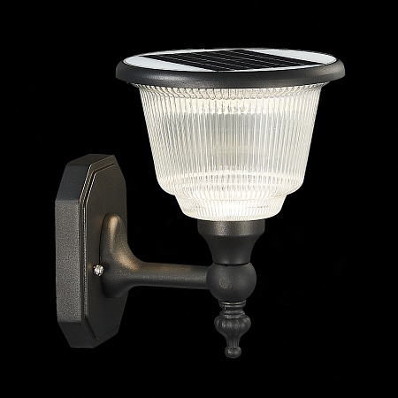 Светильник уличный настенный ST-Luce Черный/Черный, Прозрачный LED 1*2W 3000-6000K SL9502.401.01 - фото