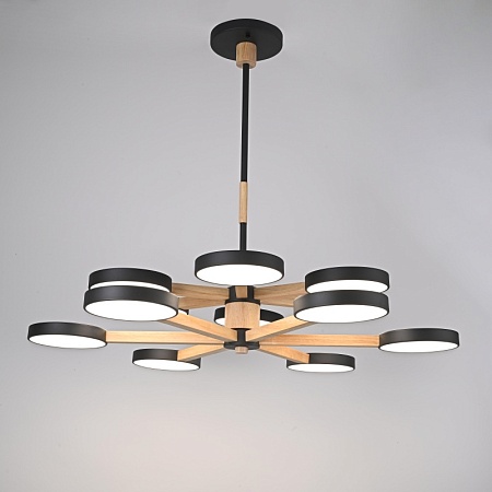 Подвесная Люстра Turna Dbl L12 Black Imperiumloft 229086-26 - фото