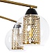 Потолочная люстра Arte Lamp MANCHESTER A7045PL-8BK - фото