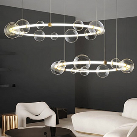 Подвесная Люстра Sessa Ring D73 Imperiumloft 195004-23 - фото