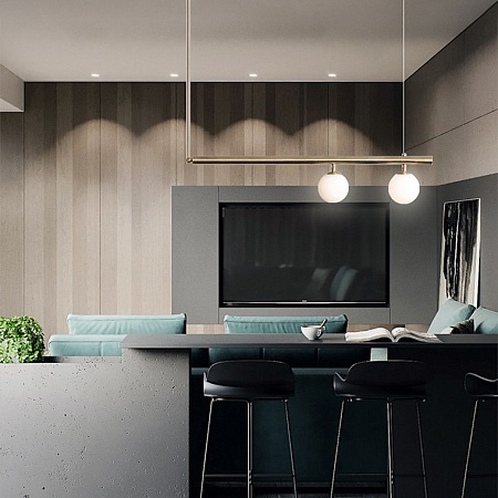 Подвесной Светильник Barra L88 Gold Imperiumloft 204153-26 - фото