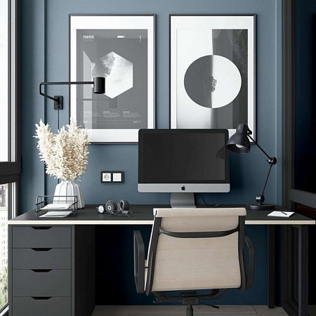 Рамка из металла на 2 поста Platinum черный W0022608 - фото