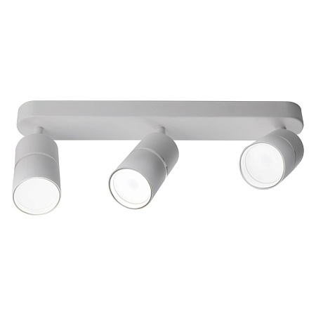 Светильник Feron ML1863 ZEN светильник настенно-потолочный под лампу  GU10, белый, хром - фото