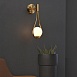 Настенное Бра Hoop Drop Wall Black Imperiumloft 213746-26 - фото