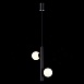 Подвес ST-Luce Черный/Белый G9 LED 2*5W SL1185.403.02 - фото