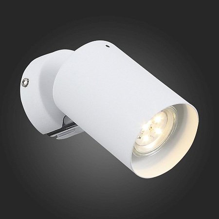 Спот ST-Luce Белый, Хром/Белый GU10 LED 1*3W SL597.501.01 - фото