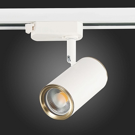 Св-к трек. Белый GU10 1*50W L104xW54xH111 220V Без ламп ST301.536.01 - фото