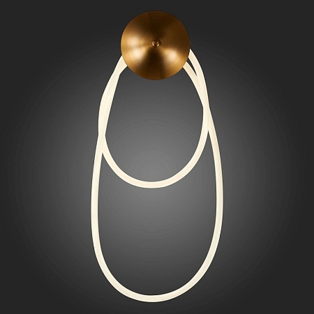 Светильник настенный ST-Luce Латунь/Белый LED 1*30W 4000K SL6102.301.30 - фото