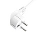 HM10-51-01 Удлинитель 5-местный с/з, 3x1мм2, 2.5м, 250В, 16А, 2USB+С 5V 3,1А, серия Comfort, белый - фото