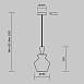 Подвесной светильник Maytoni MOD405PL-01W1 - фото