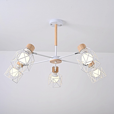 Потолочная Люстра Corf B3 White 5 Lamps Imperiumloft 189479-26 - фото