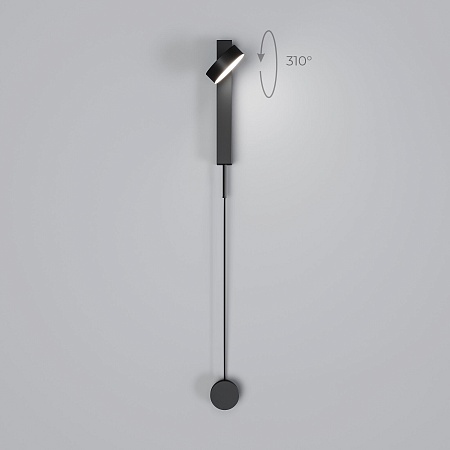 Настенный светодиодный светильник Orco LED 40112/LED черный Elektrostandard - фото