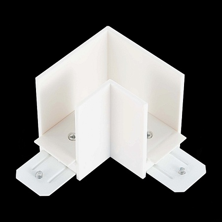 Соединитель угловой SKYLINE 220 ST-Luce белый, пластик ST015.522.14 - фото