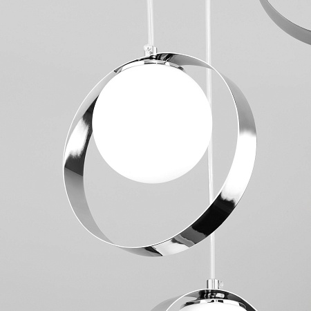 Подвесной акцентный светильник Eurosvet 50205/3 хром - фото