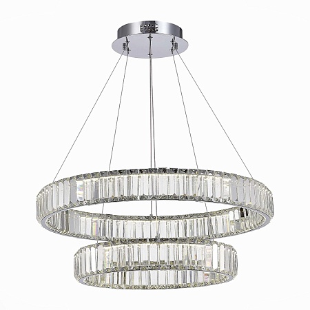 Люстра подвесная ST-Luce Хром/Прозрачный LED 1*70W 4000K SL1622.103.02 - фото