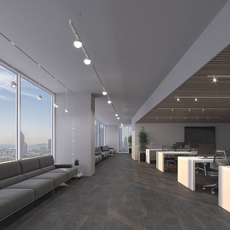 Трековый светильник 7W 4200K Neid белый Slim Magnetic 85032/01 Elektrostandard - фото