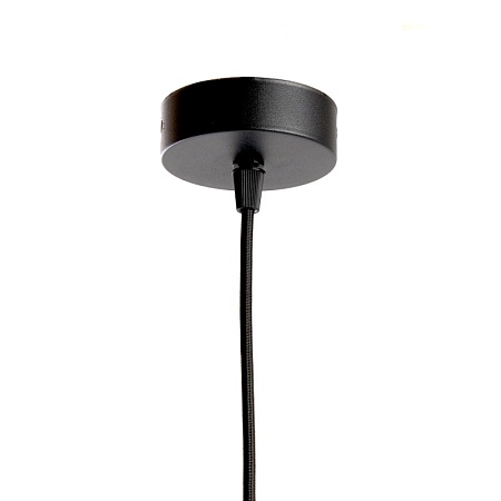 Светильник потолочный Feron ML1708 Barrel LUNA на подвесе  MR16 35W 230V, черный 55*280 - фото