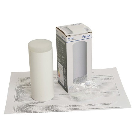 Светильник потолочный Feron ML102 Barrel MR11 GU10 35W 230V, белый - фото