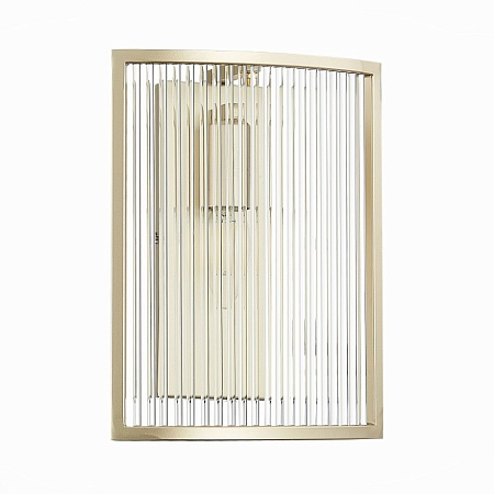 Бра ST-Luce Шампань/Прозрачный, Шампань E14 1*60W SL1234.201.01 - фото