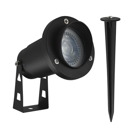 Грунтовый светильник ARTE LAMP A1522IN-1BK - фото